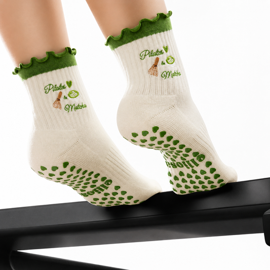Elliosa Pilates Grip Socks Pilates y Matcha