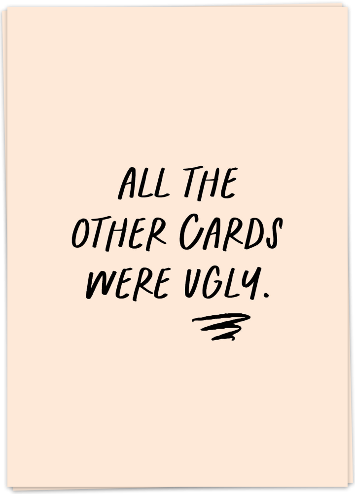 Greeting Card "Ugly Cards"