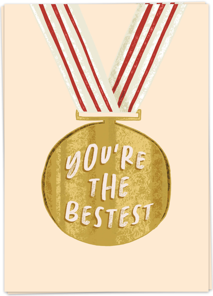 Greeting Card "The Bestest"