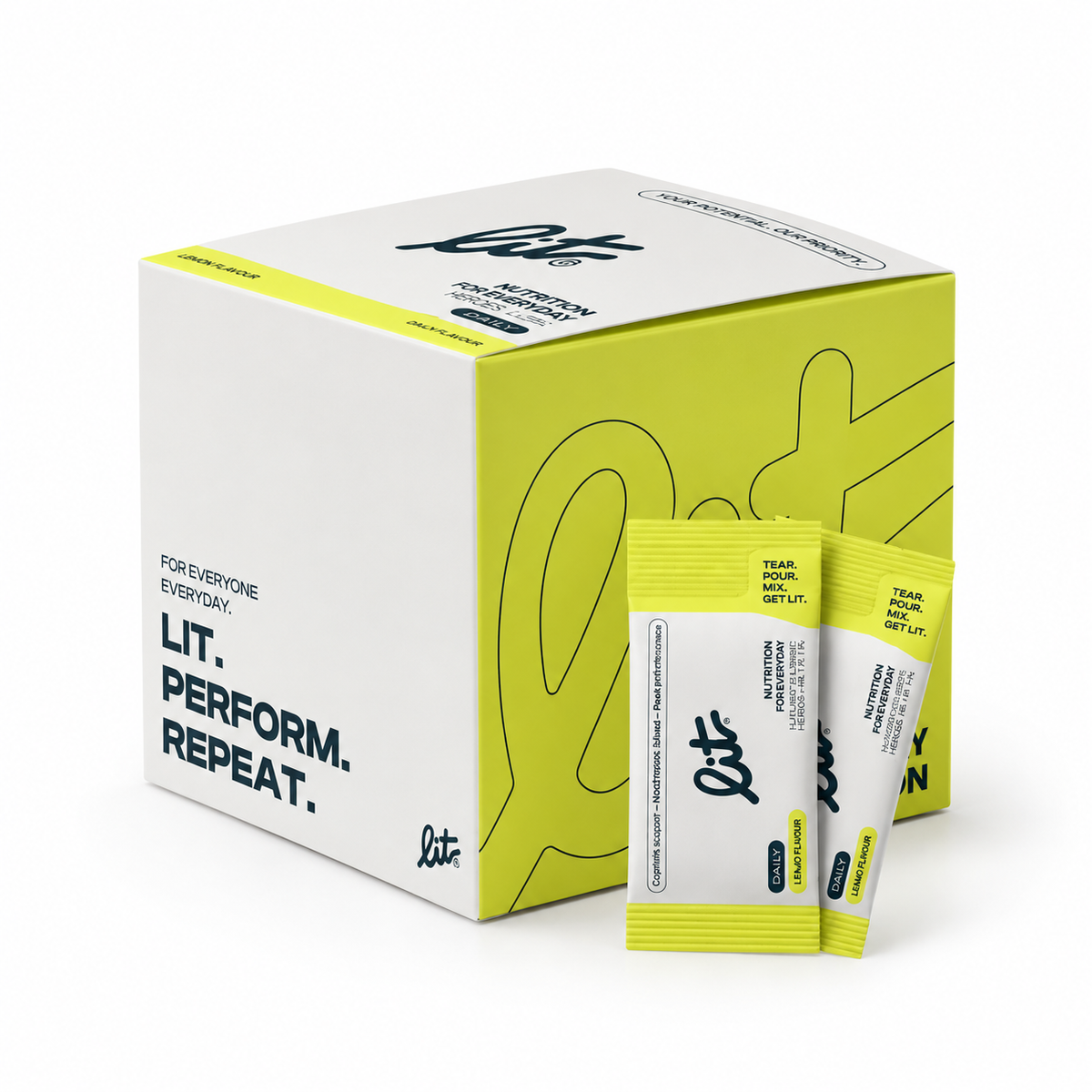 LIT Hydration Lemon Electrolytes 30 Sachets