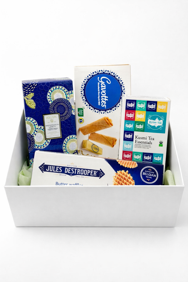 Tea, Treats & Home Fragrance White Box