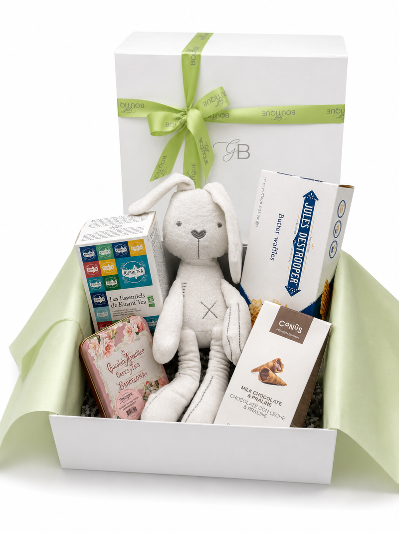 Caja de Regalo Gourmet Bienvenida Bebé