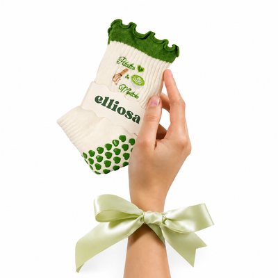 Elliosa Pilates Grip Socks Pilates & Matcha