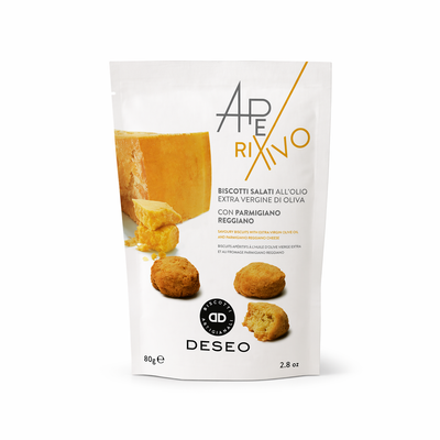 Deseo Parmesan cheese biscuits 80g