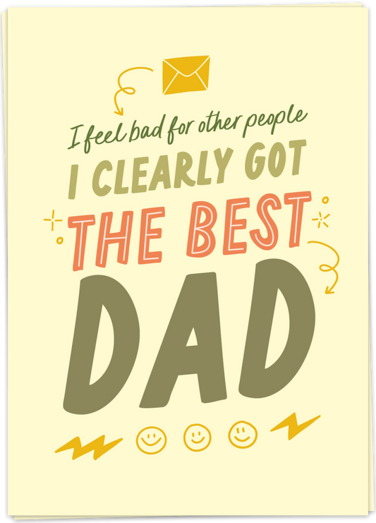 Greeting Card "The Best Dad"