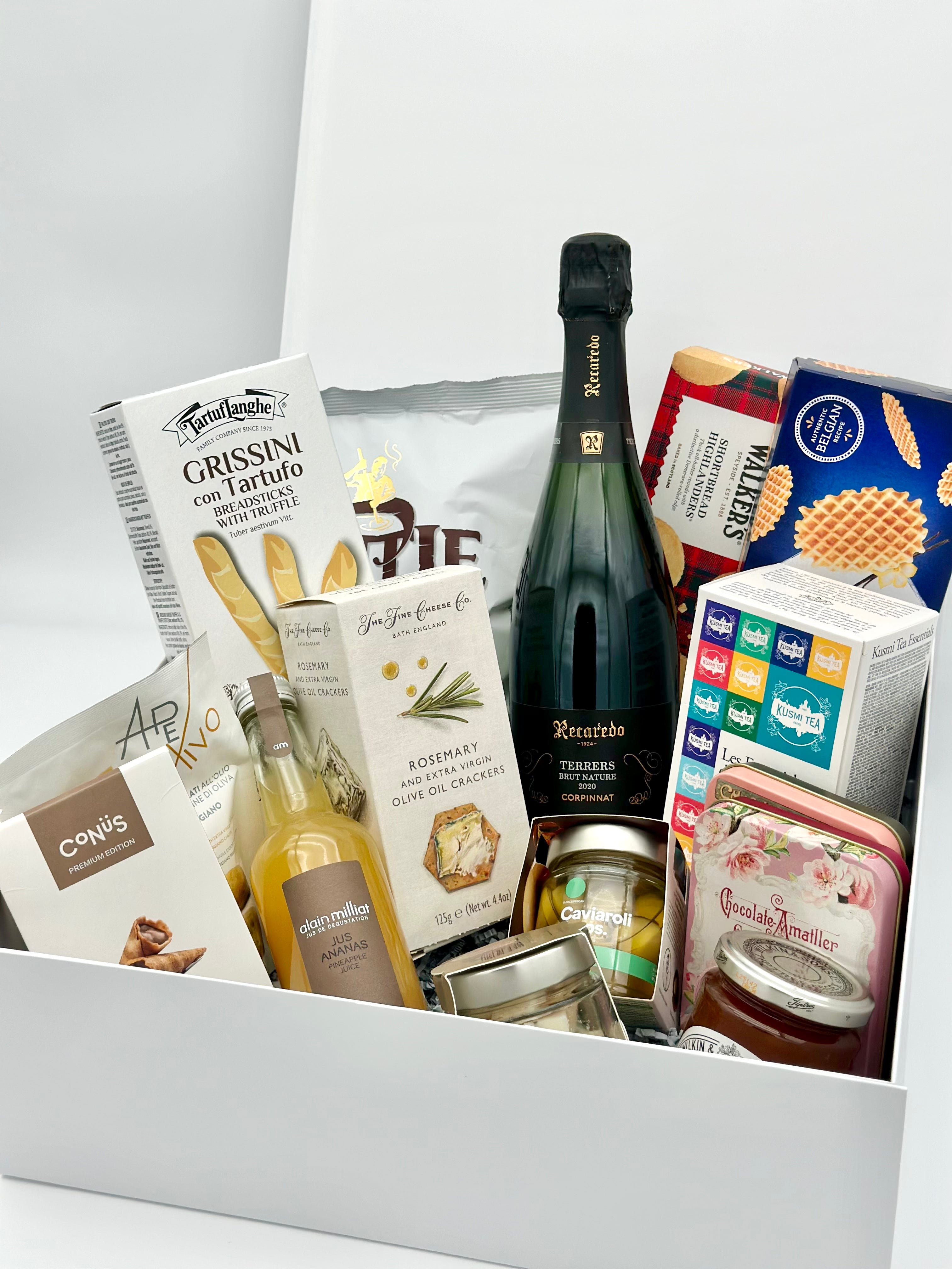  Deluxe Caja de Regalo Gourmet de Cava Recaredo