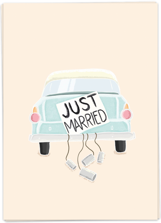 Greeting Card "Just Married"