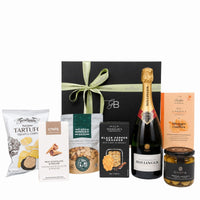 Cesta de regalo Bollinger y Delicatessen