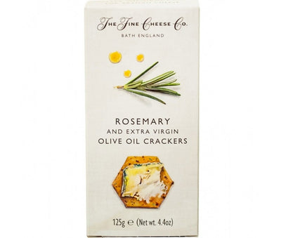 The Fine Cheese Co. Rosemary & Extra Virgin Olive Oil Crackers 125g