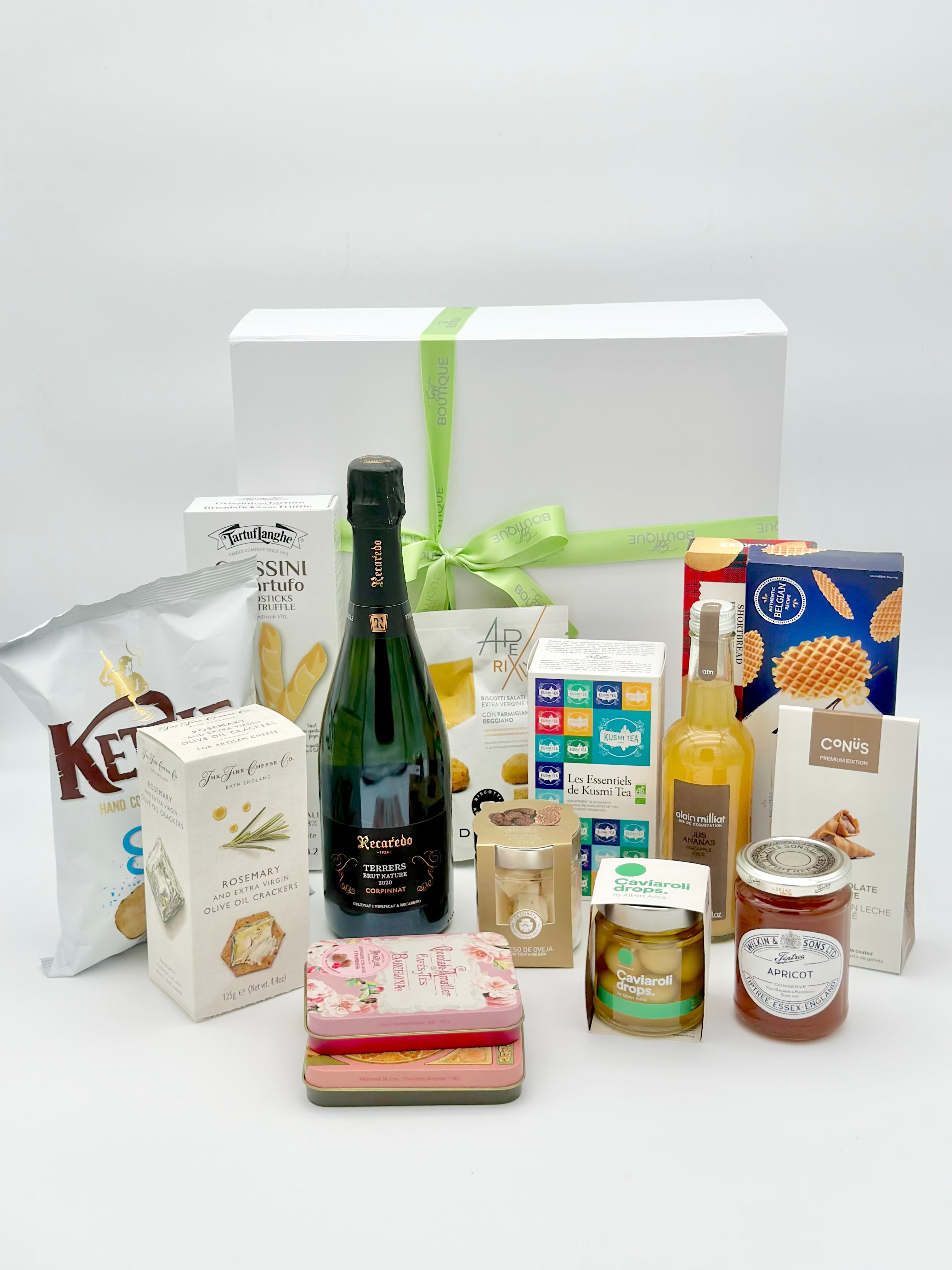  Deluxe Caja de Regalo Gourmet de Cava Recaredo